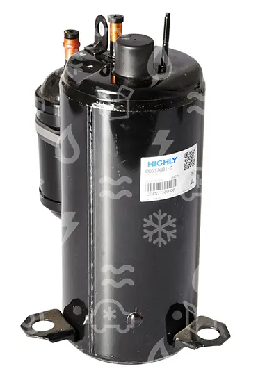kompresor rotační HITACHI CG633GB1-A/C, R407C, 220-240V/1/50Hz, 9484 Btu/h